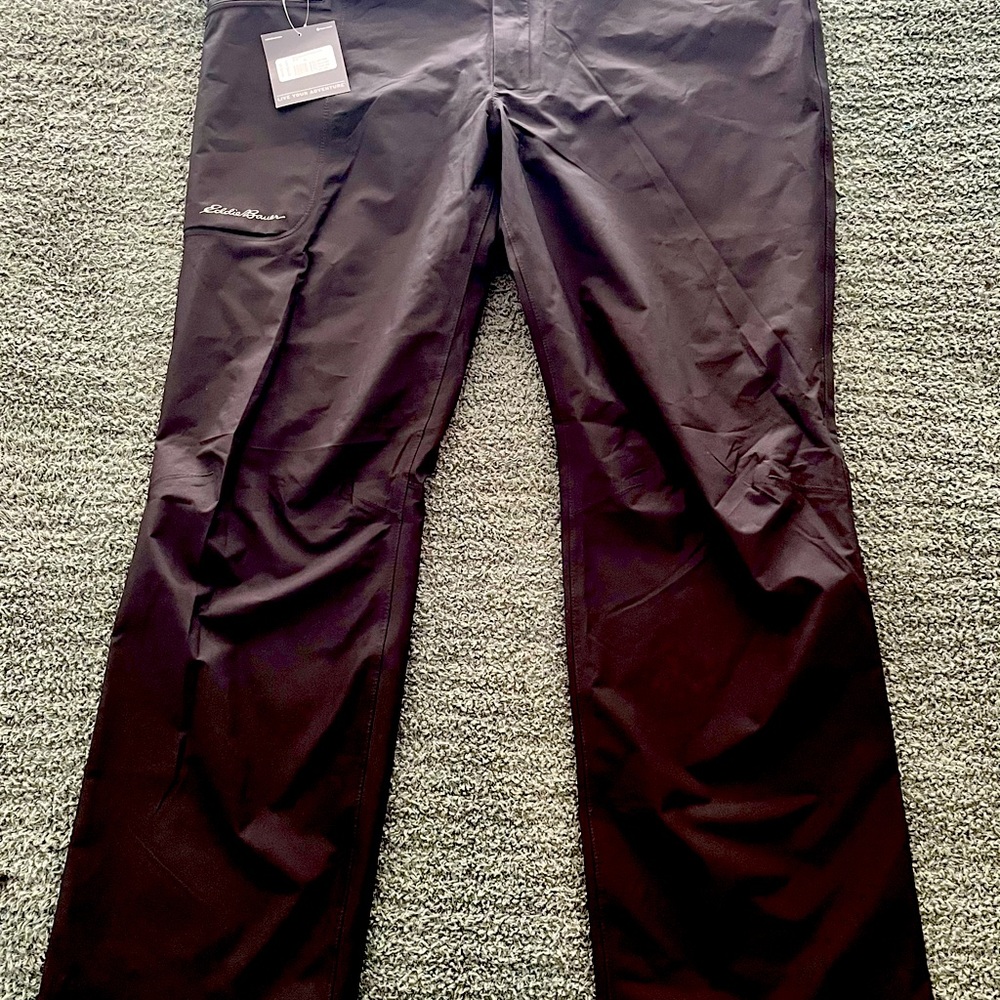 NWT Eddie Bauer Cloud Cap Stretch Rain Pant